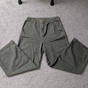 Women's Olive Green Pants